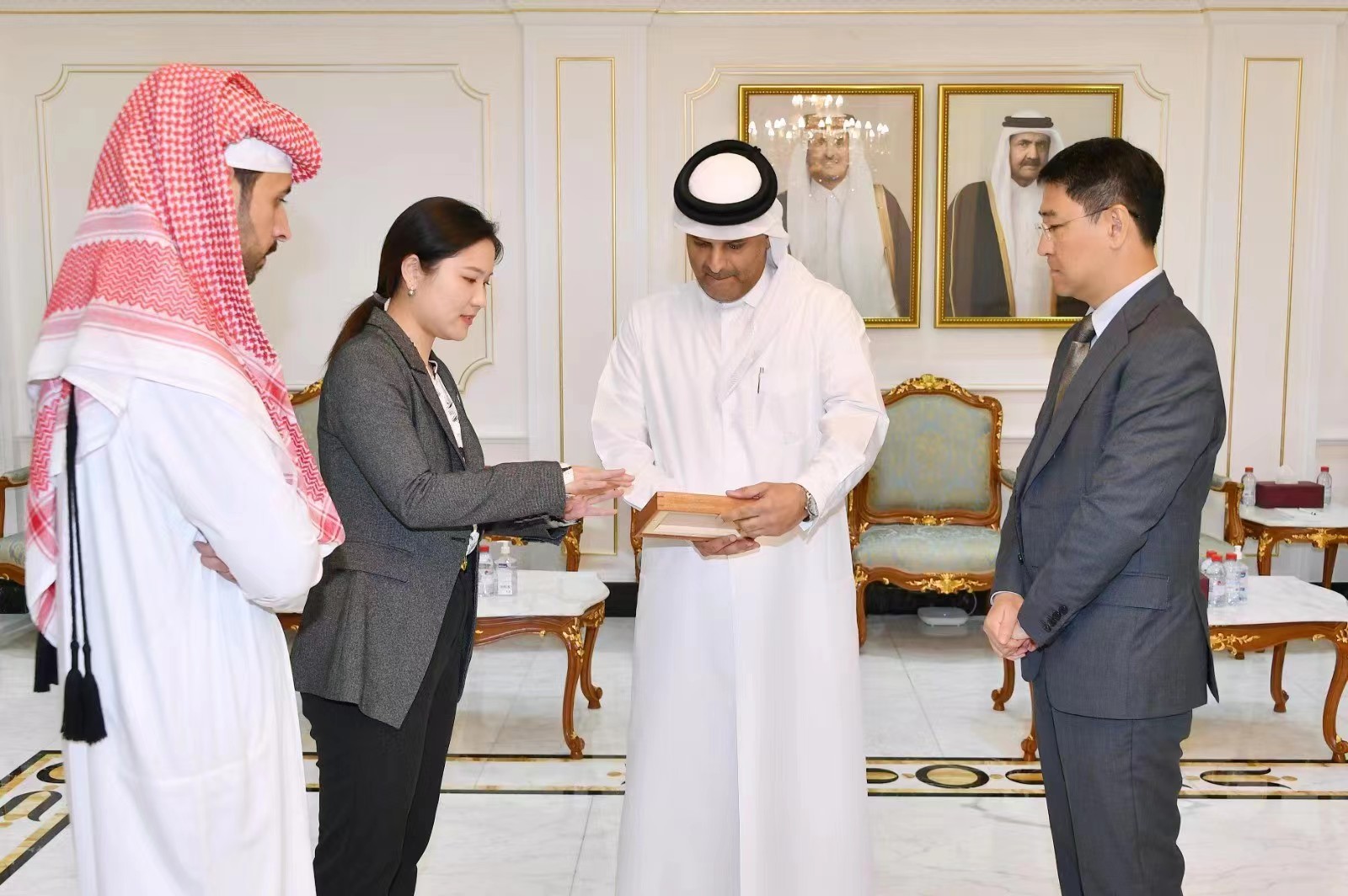 随贸促会出访沙特